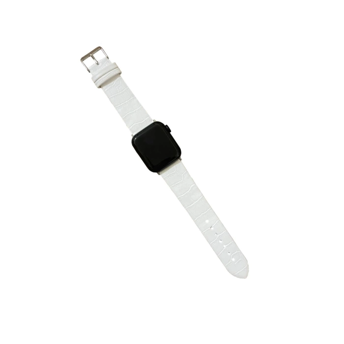 İphone Watch Deri Kopçalı Kordon (38-40-41 mm Uyumlu)