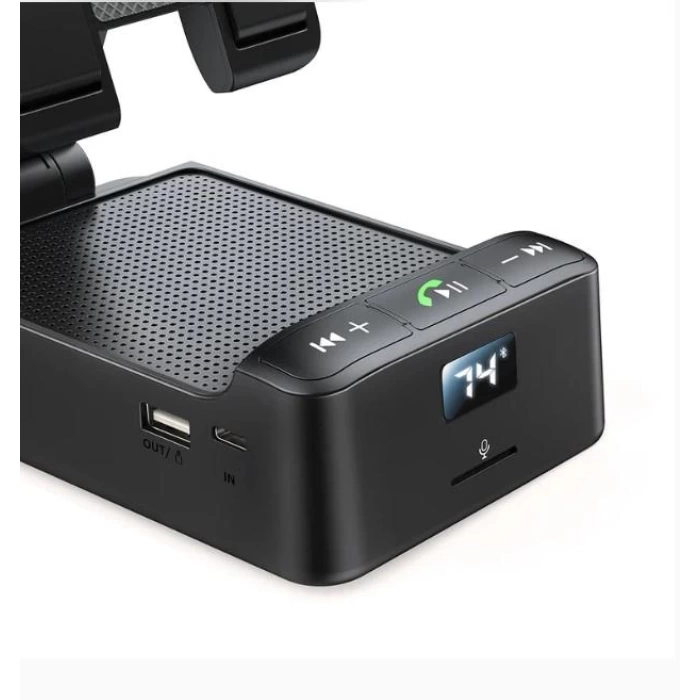 Joyroom 3 in 1 Telefon Tutuculu Dijital Ekranlı Katlanabilir Hopörlör