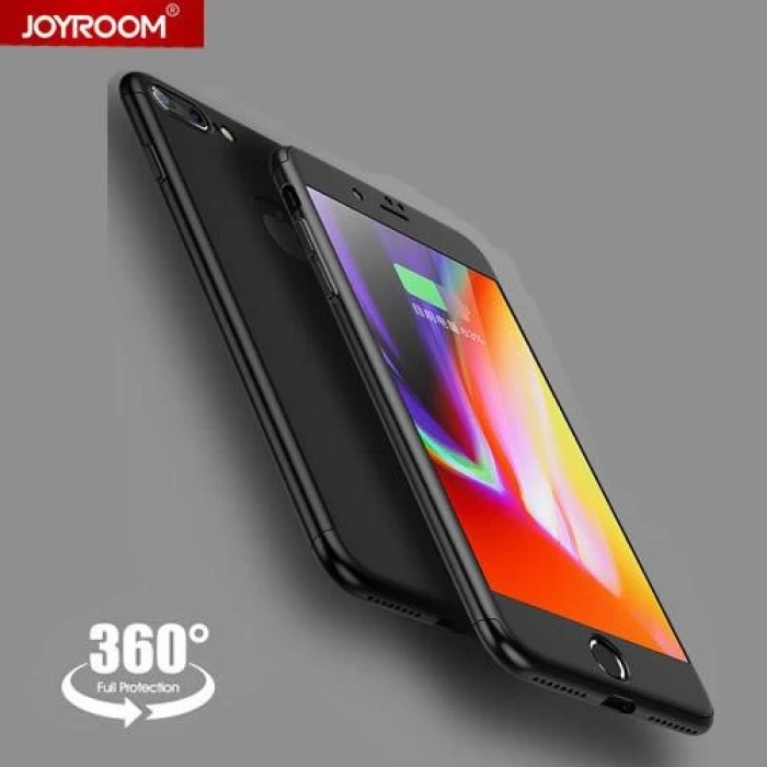 JOYROOM İPHONE 7-8 PLUS 3İN1360 CASE SİYAH