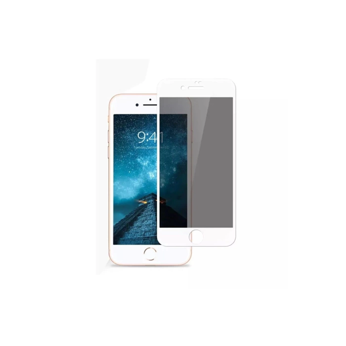 Joyroom JM221 iPhone 6 2.5D Privacy Hayalet Ekran Koruyucu Beyaz