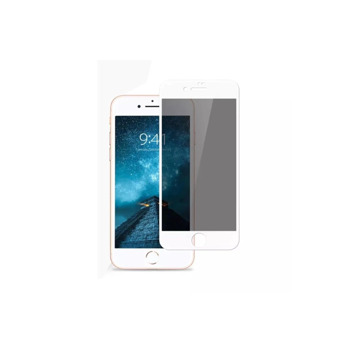 Joyroom JM221 iPhone 7/8 2.5D Privacy Hayalet Ekran Koruyucu Beyaz