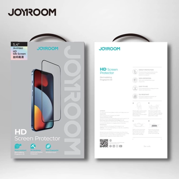 Joyroom JR-PF080 İphone 7/8 9H Temperli HD Ekran Koruyucu