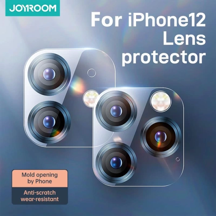 Joyroom JR-PF687 iPhone 12 Renkli Kamera Lens Koruyucu