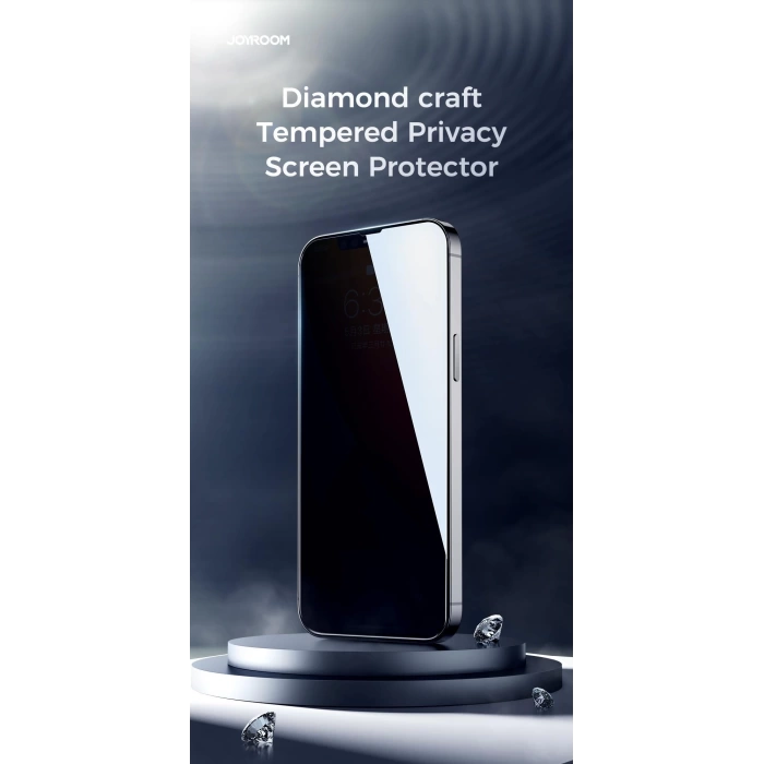 Joyroom JR-PF901 iPhone 13 Mini 2.5D Privacy Hayalet Ekran Koruyucu