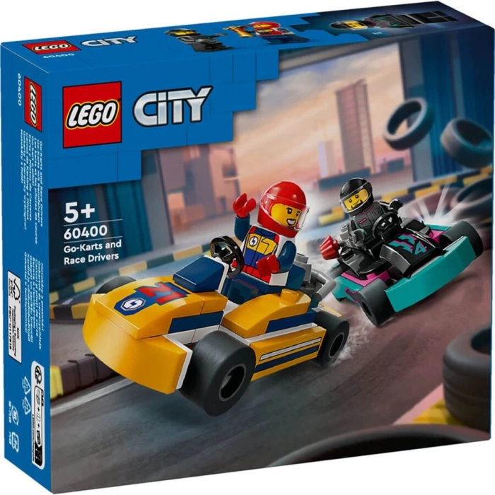 LEGO City Go-Kartlar ve Yarış Sürücüleri 60400