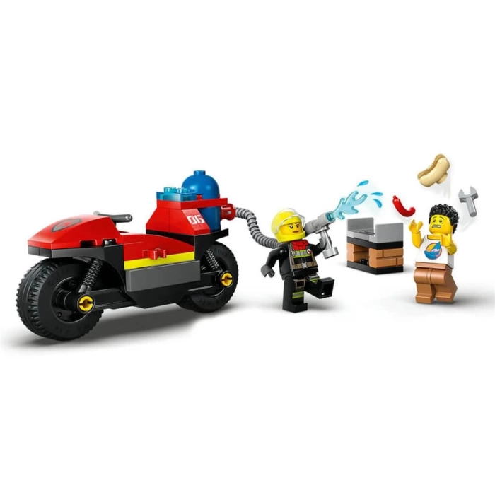 LEGO City İtfaiye Kurtarma Motosikleti 60410