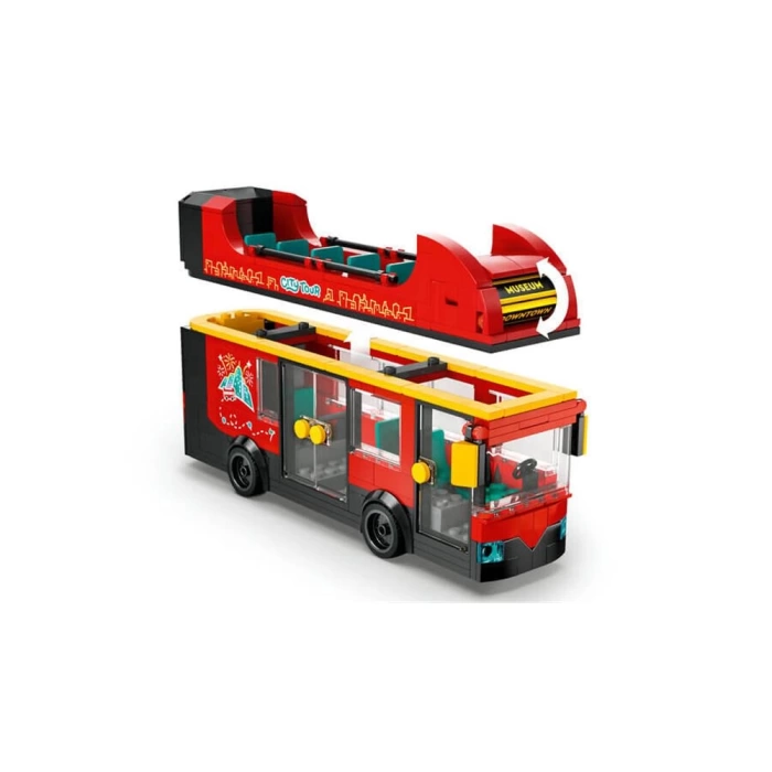 LEGO City Kırmızı İki Katlı Gezi Otobüsü 60407