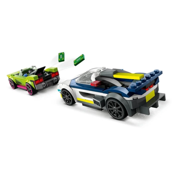 LEGO City Polis Arabası ve Spor Araba Takibi 60415