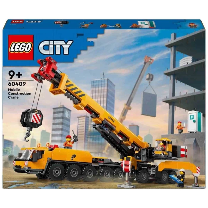 LEGO City Sarı Mobil İnşaat Vinci 60409