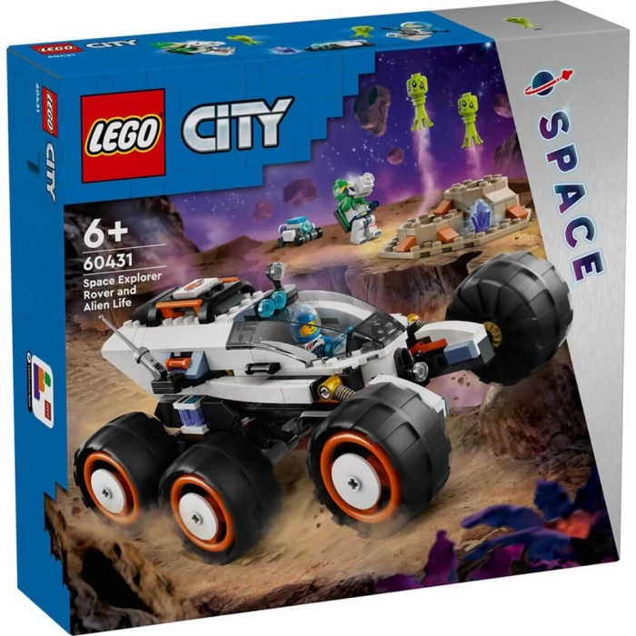 LEGO City Uzay Keşif Robotu ve Uzaylı Canlı 60431