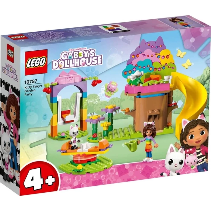 LEGO Gabbys Dollhouse Peri Kedi’nin Bahçe Partisi 10787