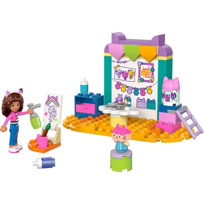 LEGO Gabby’s Dollhouse Karton Yavru Kedi ile El Sanatları 10795