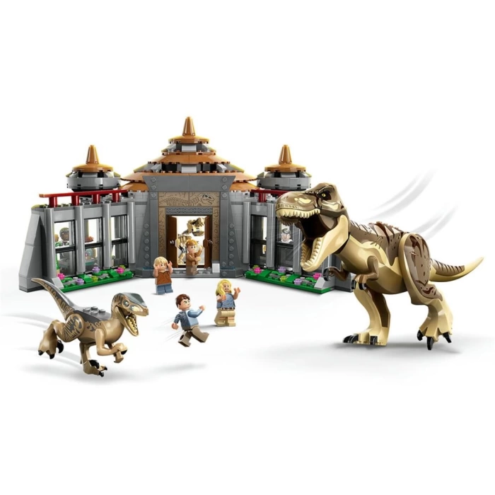 LEGO Jurassic Park Ziyaretçi Merkezi: T-Rex ve Raptor Saldırısı 7