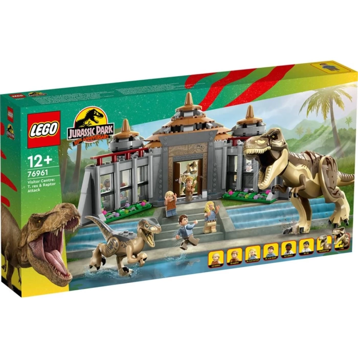 LEGO Jurassic Park Ziyaretçi Merkezi: T-Rex ve Raptor Saldırısı 7