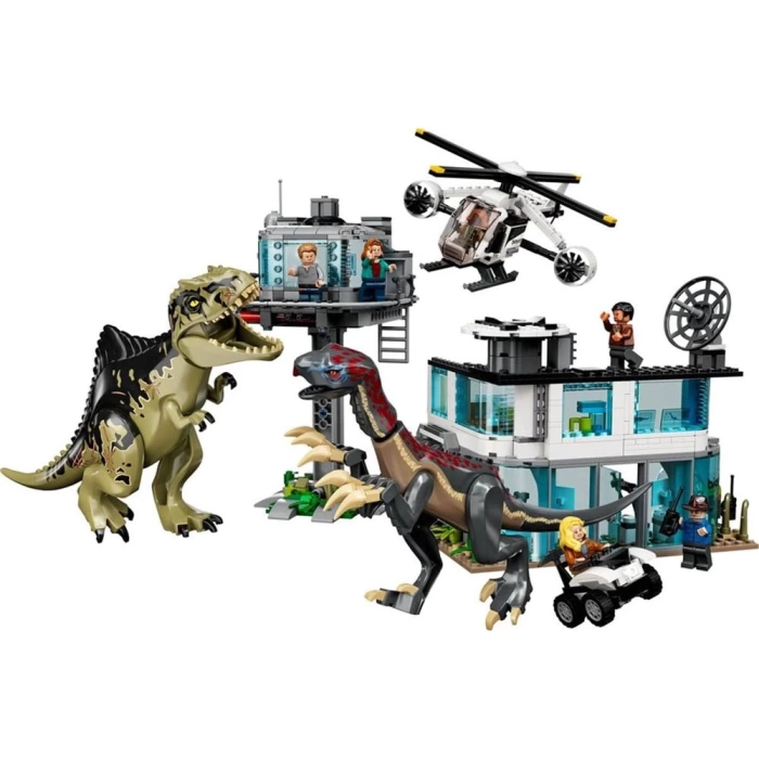 LEGO Jurassic World Giganotosaurus ve Therizinosaurus Saldırısı 7