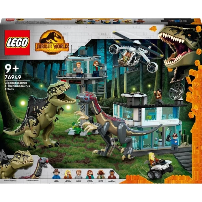 LEGO Jurassic World Giganotosaurus ve Therizinosaurus Saldırısı 7