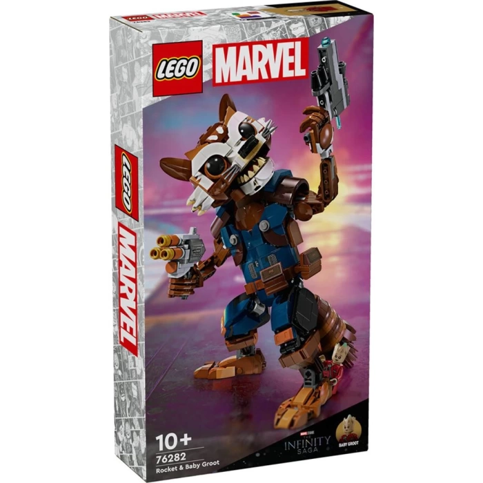 LEGO Marvel Rocket ve Bebek Groot 76282