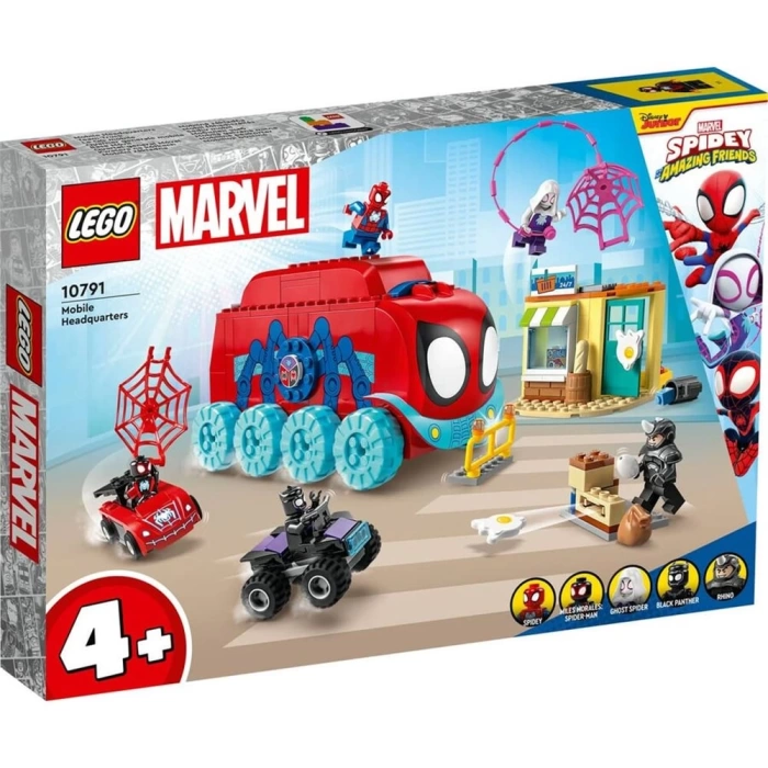 LEGO Marvel Spidey Ekibinin Mobil Karargahı 10791