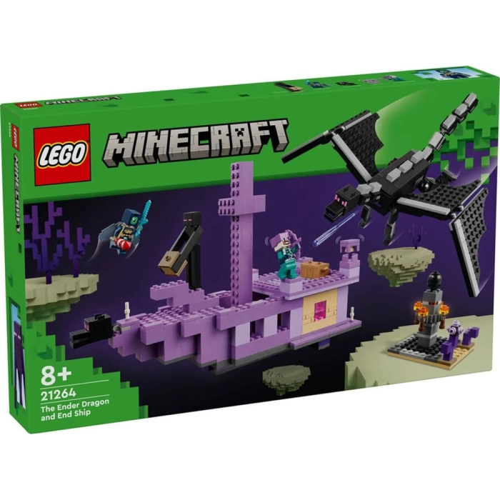 LEGO Minecraft Ender Ejderhası ve End Gemisi 21264