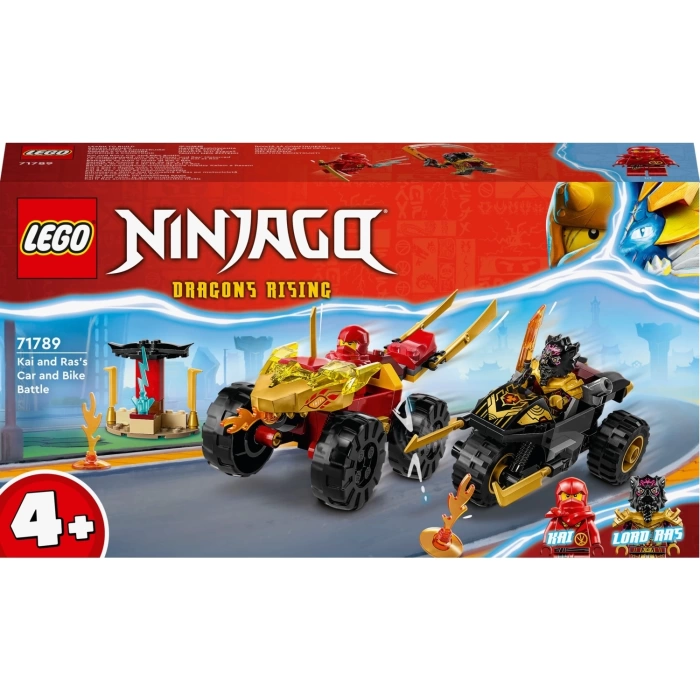 LEGO Ninjago Kai ve Rasın Araba ve Motosiklet Savaşı 71789 - 103 Parça