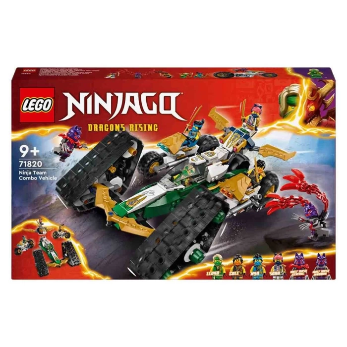 LEGO NINJAGO Ninja Ekibi Kombo Araç 71820