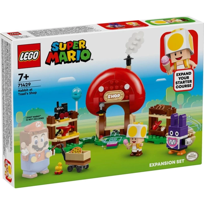 LEGO Super Mario Nabbit Toadun Dükkanında Ek Macera Seti 71429