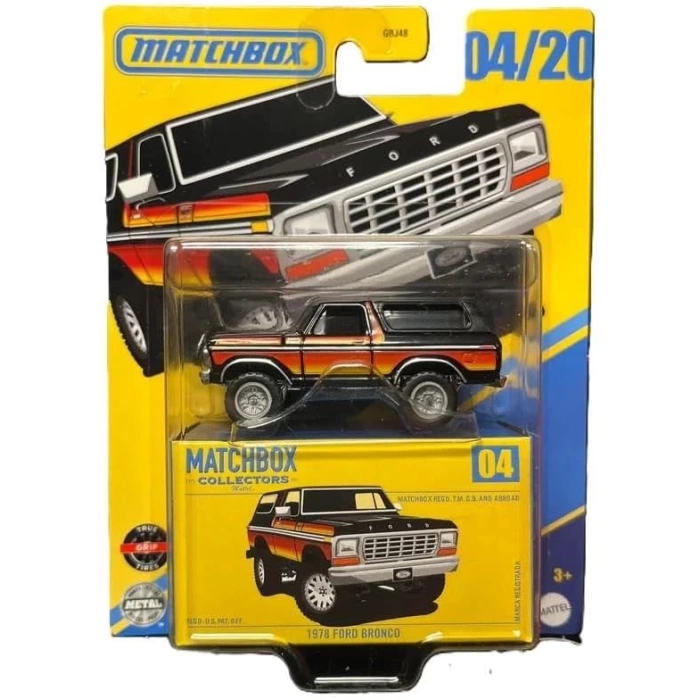 Matchbox Koleksiyon Araçlar GBJ48 - JCL35 1978 FORD BRONCO