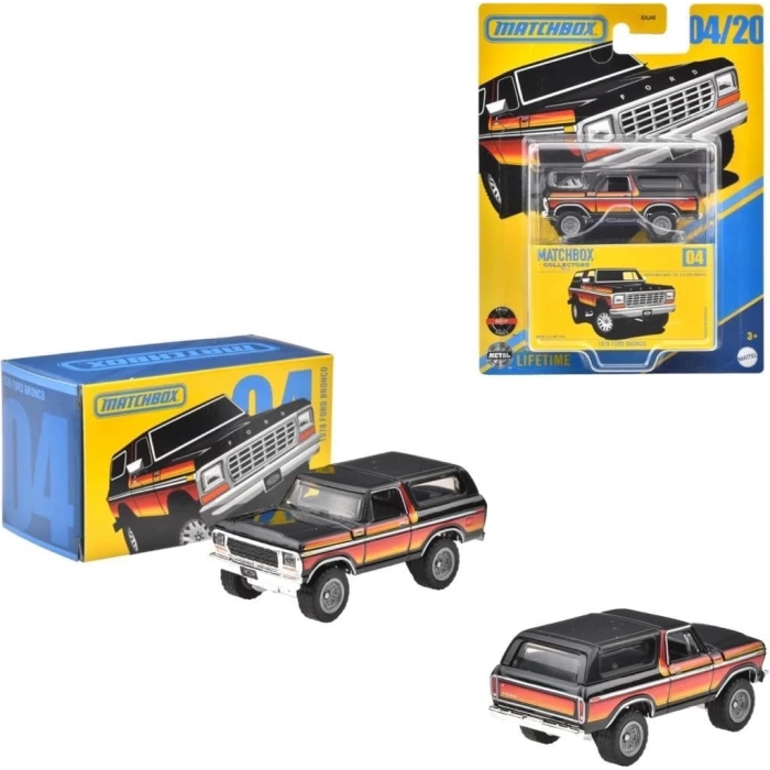 Matchbox Koleksiyon Araçlar GBJ48 - JCL35 1978 FORD BRONCO