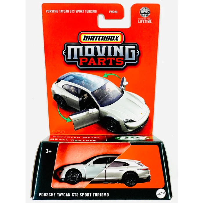 Matchbox Moving Parts 1:64  Porsche Taycan GTS Sport Turismo- JBW75