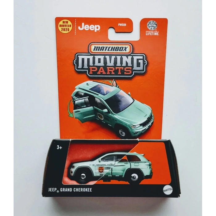 Matchbox Moving Parts 1:64 Jeep Grand Cherokee- JBW55