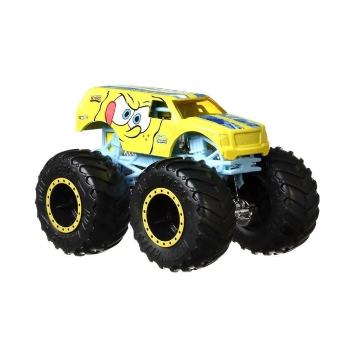 Mattel Hot Wheels Monster Trucks Süngerbob 1:24 Araba- HWN76