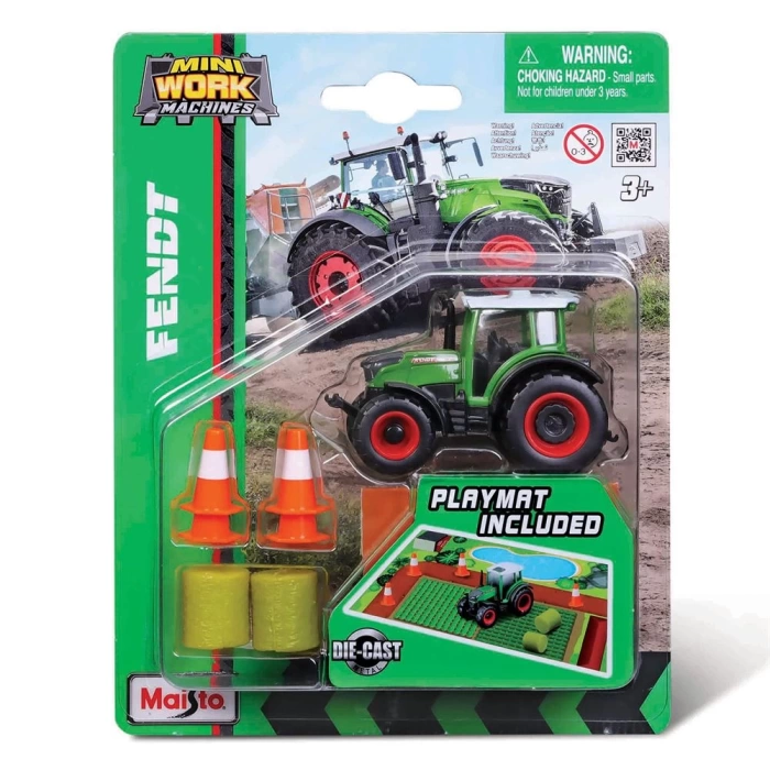 Mini Work Machines Traktör Oyun Seti - Fendt