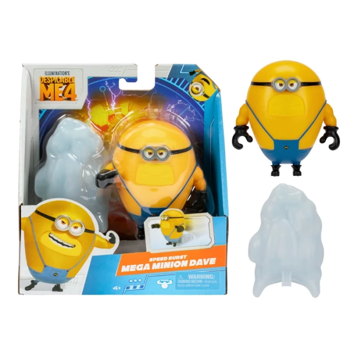 Minions Aksiyon Figürü 10 Cm 59277 Speed Burst Mega Minion Dave