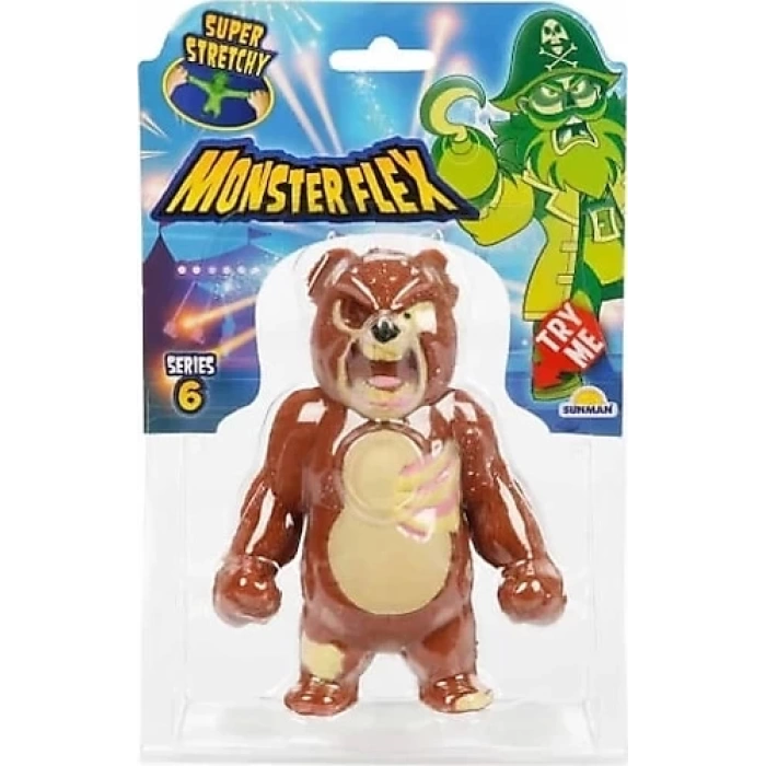 Monster Flex Stretch Figür S6 15 Cm - Teddy Zombie
