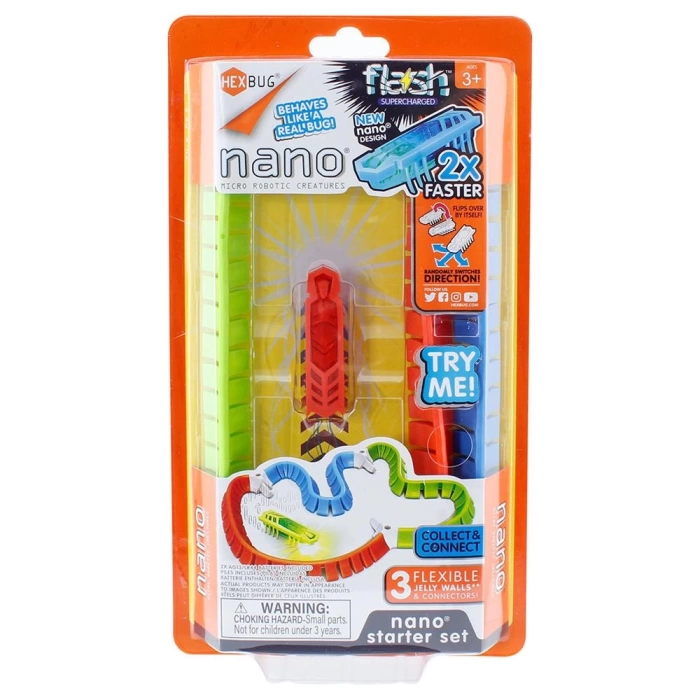 NECO TOYS Hexbug Flash Nano Başlangıç Seti Kırmızı