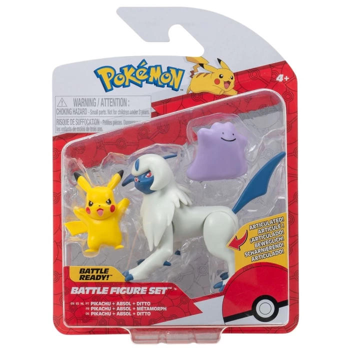 Pokemon Battle 3lü Figür Seti PKW3044