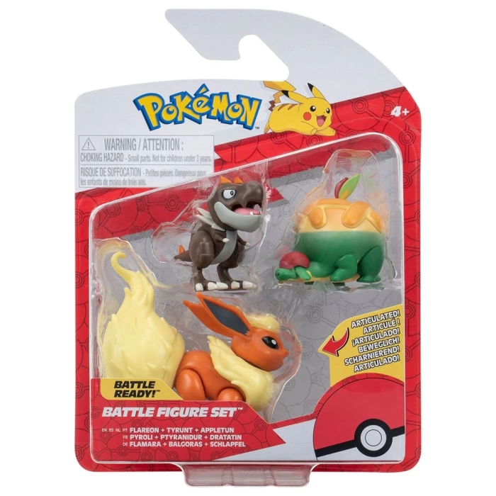 Pokemon Battle 3lü Figür Seti PKW3047