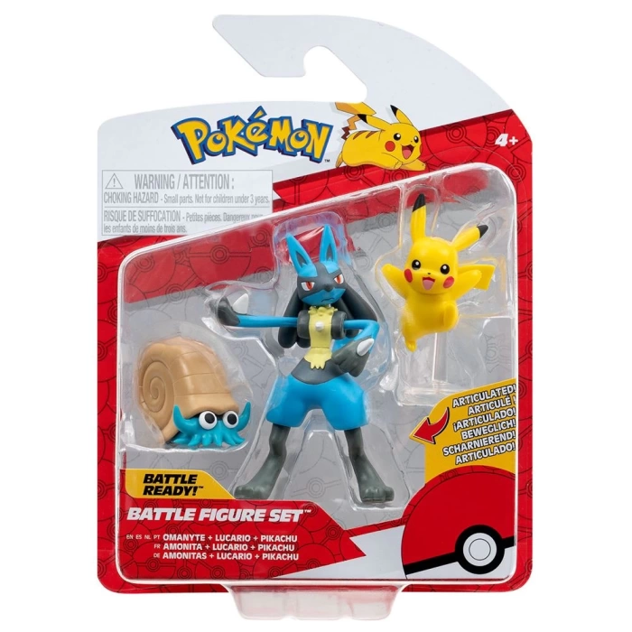 Pokemon Battle 3lü Figür Seti PKW3054