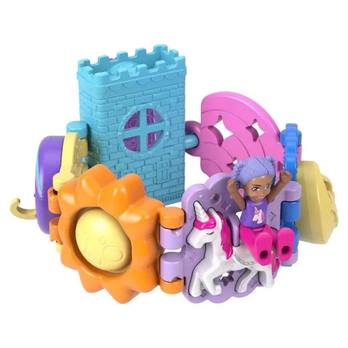 Polly Pocket Bileklik Olabilen Sevimli Oyun Setleri HKV68