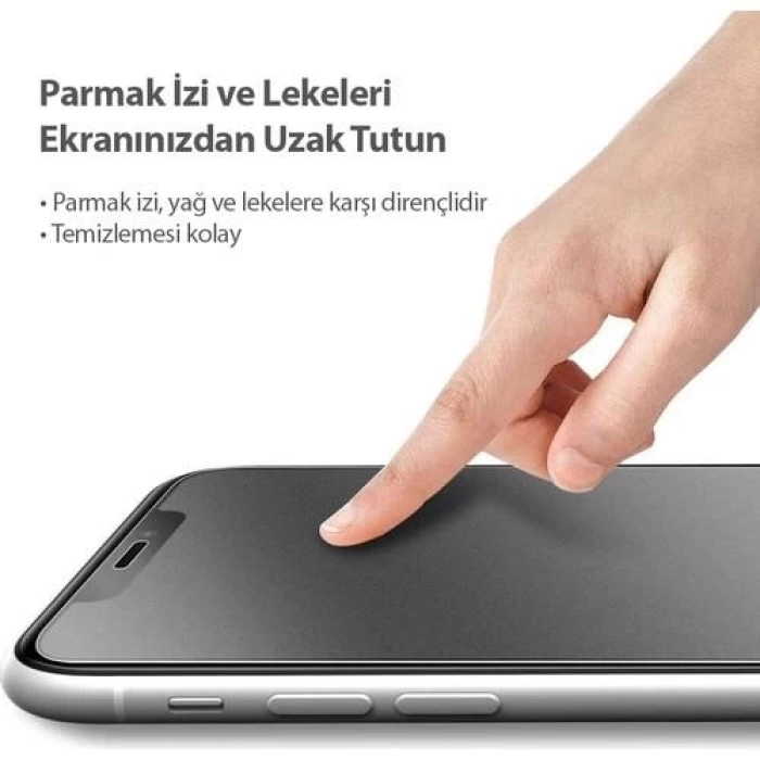 Samsung Galaxy A14 Uyumlu 9H Mat Privacy Nano Kırılmaz Ekran Koruyucu