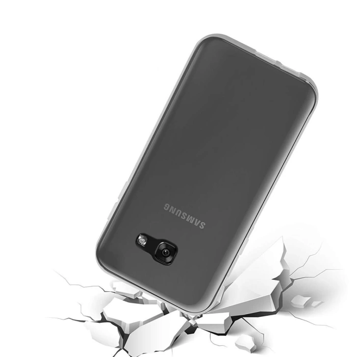 Samsung Galaxy A3 2016 Esnek Şeffaf Silikon Cep Telefonu Kılıfı