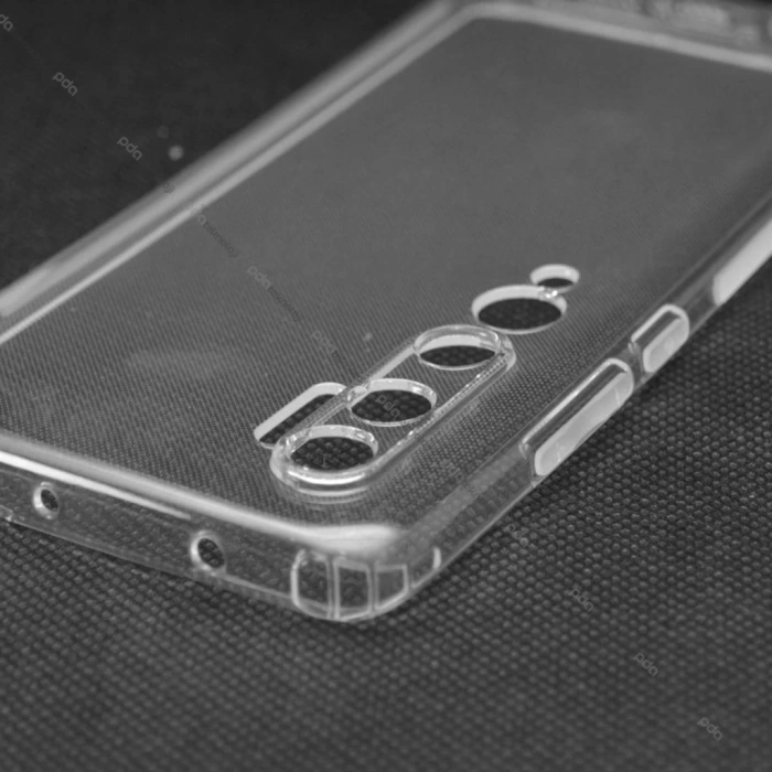 Samsung Galaxy Note 10 Tıpalı Kamera Korumalı Silikon Kılıf