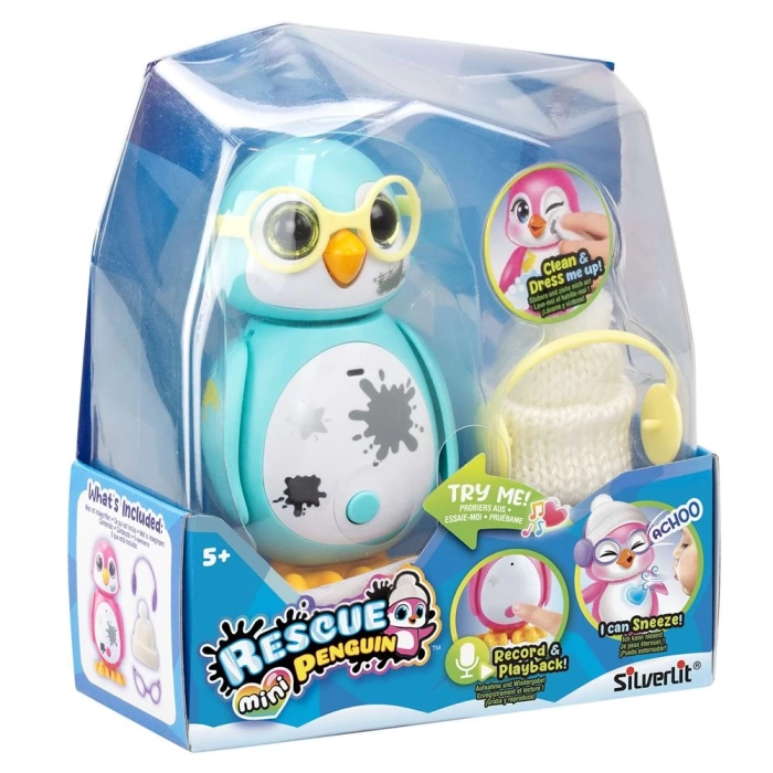 Silverlit Rescue Mini Penguen Turkuaz