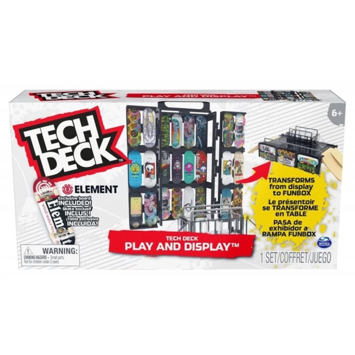 Tech Deck Dönüşebilen Kaykay Mağazası Oyun Seti