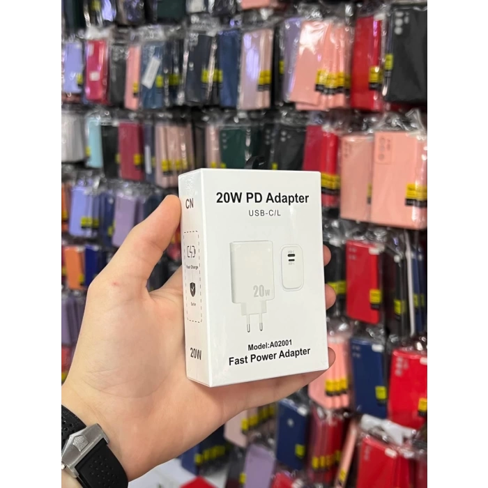 Ygt USB-C-L 2 Çıkışlı 20W Şarj Adaptörü