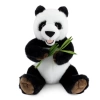 Animals Of The World Oturan Bambulu Panda Peluş Oyuncak 30 cm