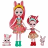 Enchantimals Kız Kardeş Bebekler Serisi - Bree & Bedelia Bunny