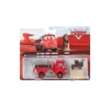 Cars Ikili Karakter Araçlar Red - Rojo & Stanley DXV99-HLH62