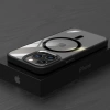 İphone 12 Pro Max Magsafe Leon Çerçeveli Cep Telefonu Kılıfı