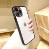 İphone 12 Pro Max Plating Kreatif Desenli Silikon Telefon Kılıfı